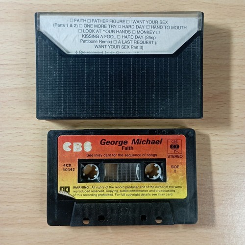 George Michael - Faith (1987) The debut solo studio album /Cassette Tape / 1017 - Picture 4 of 8