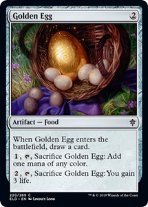 Golden Egg x4 - Throne of Eldraine - NM-Mint, English - Throne of Eldraine