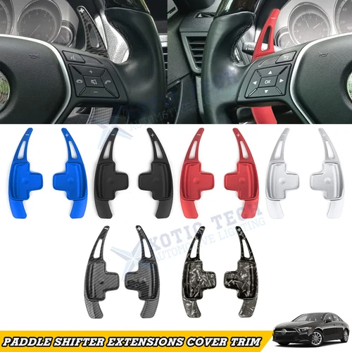 Alloy Paddle Shifter Extension Accessories For Mercedes Benz C E GLA CLA Class