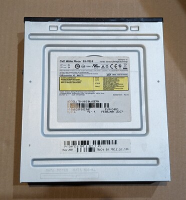 ~~ Toshiba Samsung DVD-ROM Internal Desktop Drive TS-H653 NOT TESTED