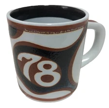 Royal Copenhagen 3” Tall Fajance 1978 Annual Coffee Cup Mug Excellent Condition!
