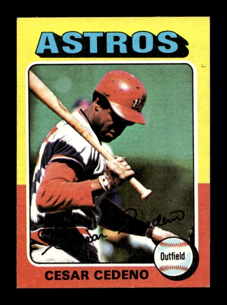 Cesar Cedeno trading card
