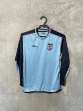 England Goalkeeper football shirt 2002 - 2004 Jersey Long Umbro Young Size L