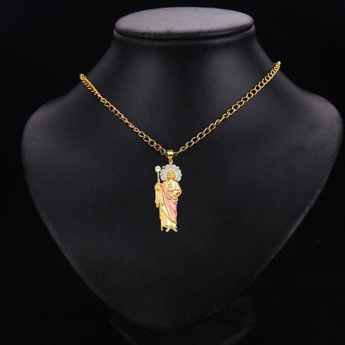 GOLD - 14K Tri Color San Judas Anhänger - Bild 2 von 4