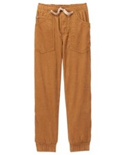 NWT Gymboree Boys Pull on Pants Tan Corduroy Jersey Lined Jogger Epic Dig