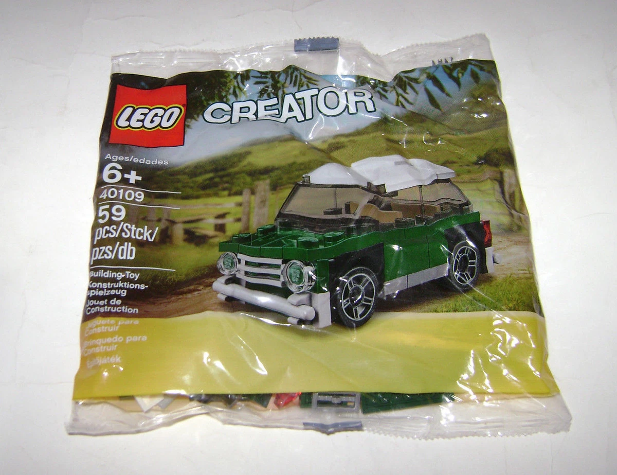 NEW LEGO CREATOR 40109 MINI COOPER GREEN CAR SET KIT SEALED IN POLY BAG RARE | eBay