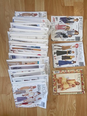 30+ LOT of McCall's Sewing Patterns. Cut & Uncut, Women's Clothing ...