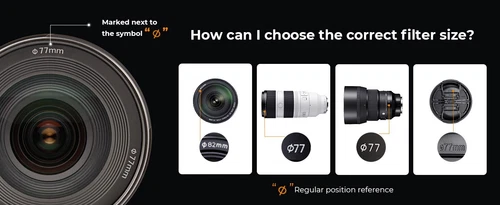 K&F Concept 67mm NANO-X ND100000 Solar Filter 16.6-Stop for DSLR Camera - Picture 11 of 14