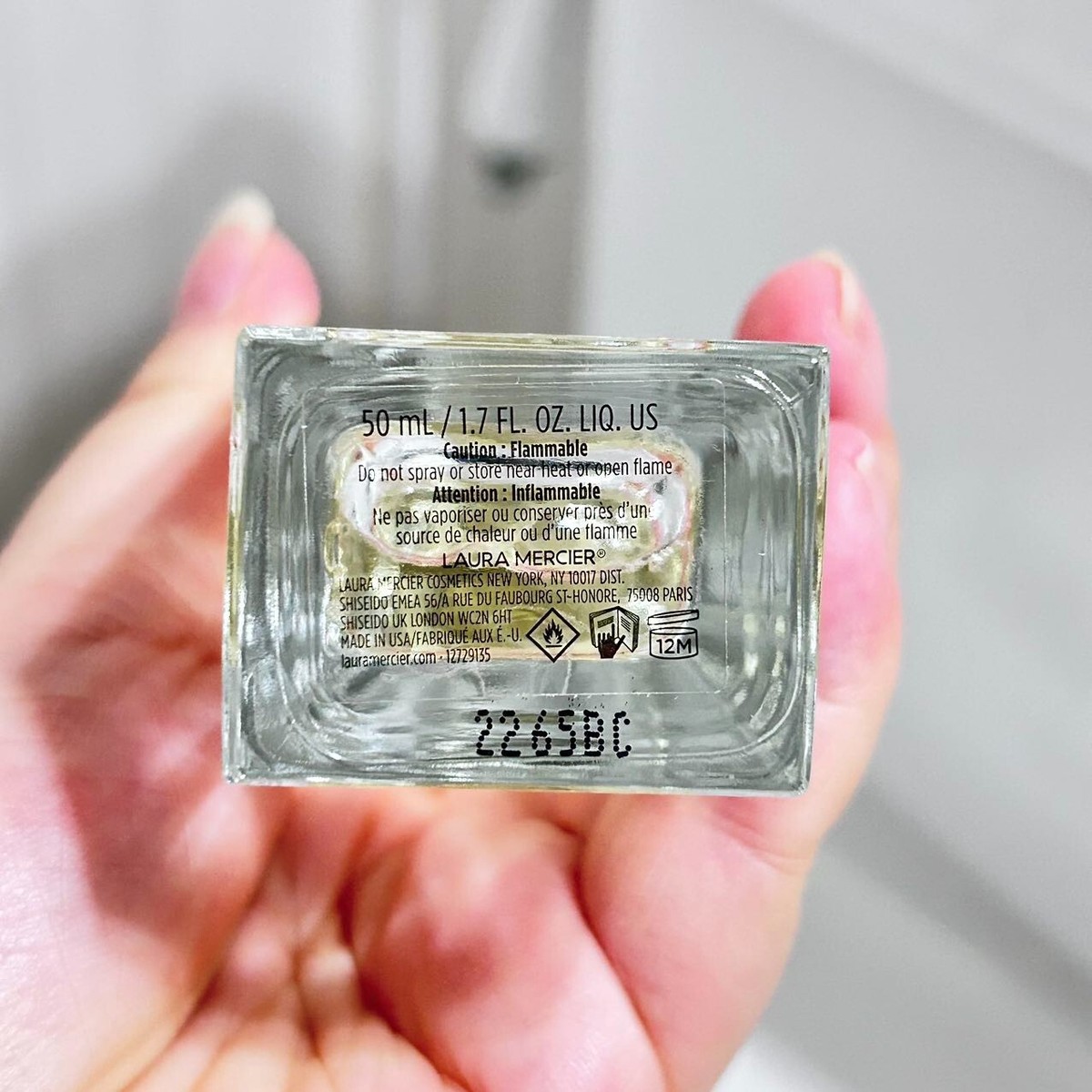 New Laura Mercier AMBRE VANILLE Eau de Toilette Spray Full