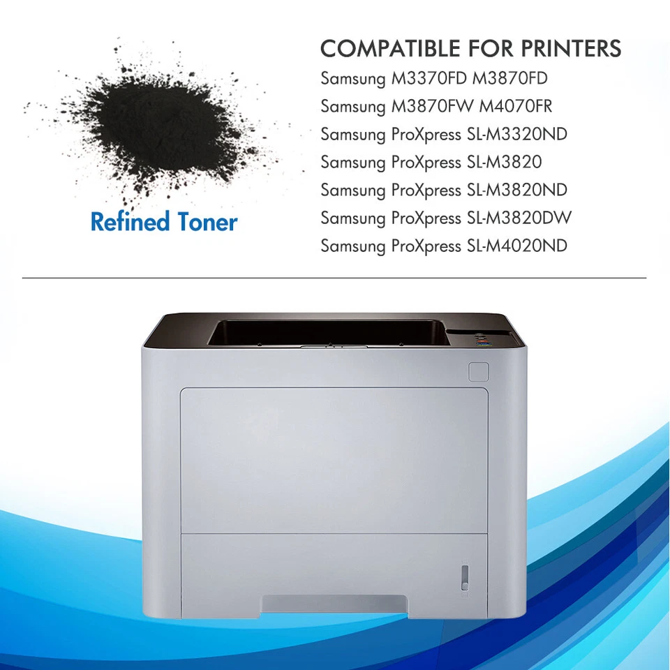 Cartucho de tóner MLT-D203L para Samsung 203L SL-M3320nd M3870fw M3820dw M3370FD Foto 3 de 4