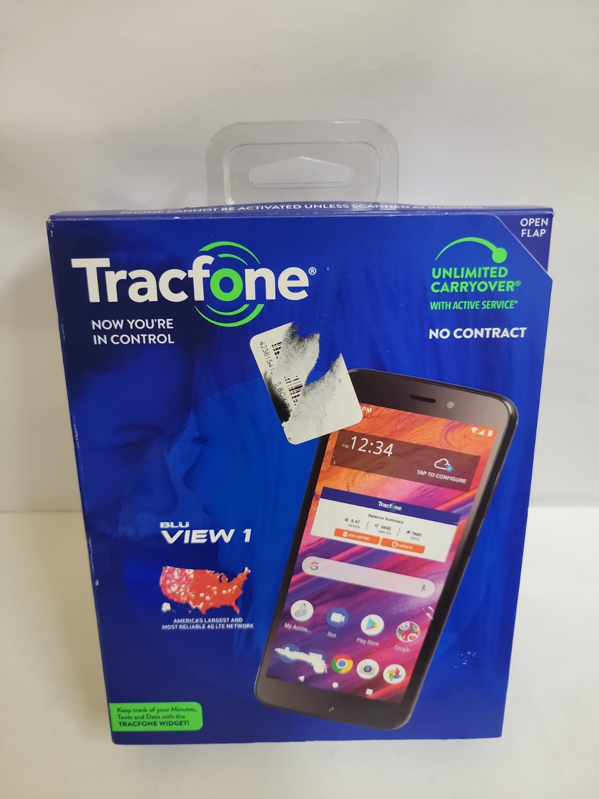 Tracfone Blu View 1 - 16GB - Black (Tracfone) Smartphone for sale online |  eBay