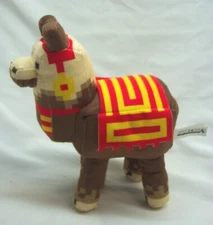 MINECRAFT SOFT BROWN LLAMA 8" Plush STUFFED ANIMAL TOY Mojang Video Game