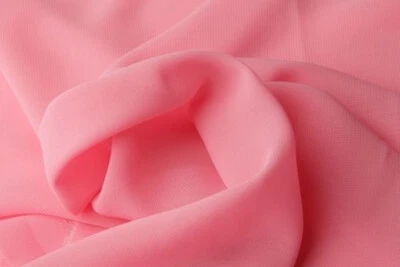 CHIFFON Stoff Meterware weich fallend fein Hochzeit Deko ROSA EUR 4,99/m - Bild 1 von 2
