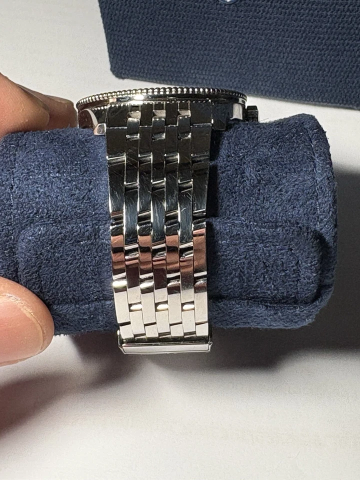 Breitling Navitimer Automatic 41 Rarely Worn Box Papers Stainless Steel Bands - image 2 of 4