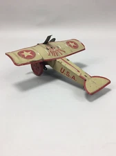 Nifty Toy Company Tin Toy Plane. 1930's U.S.A.