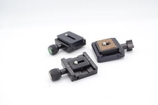 Lot of 3 Assorted Screw knob Style Quick Release Clamps With Quick Release