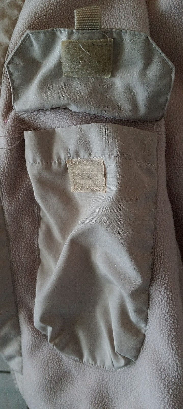 Cherokee 100% polyester solid beige jacket Size 18 - image 9