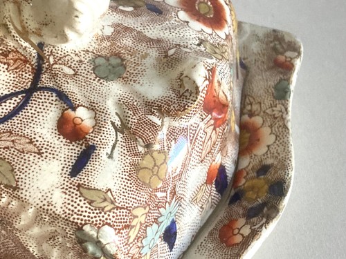 Vintage Victorian Antique Cheese Keeper English Ceramic, Decorative Butter Dish - Picture 7 of 24