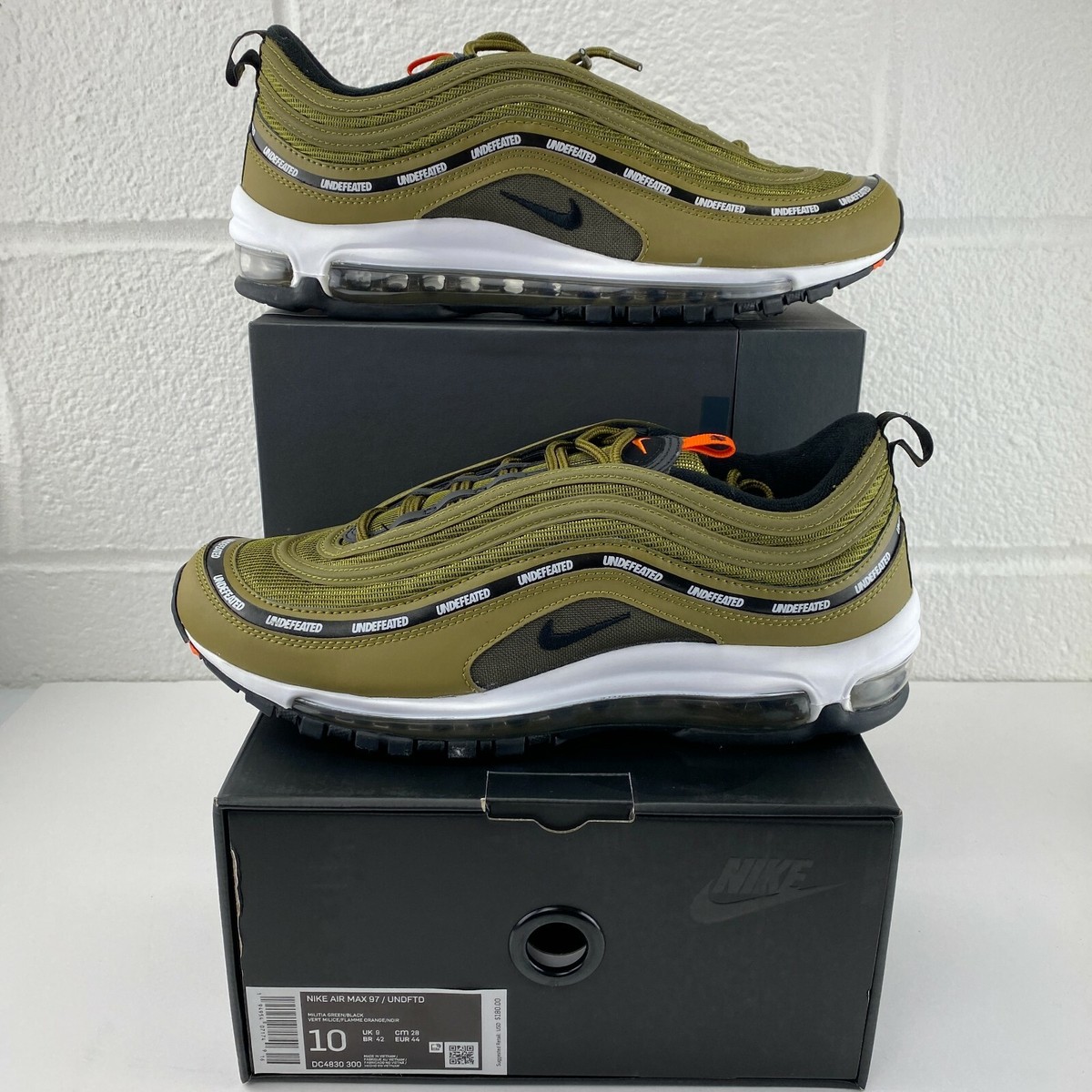 Nike Air Max 97 | UNDFTD Black Militia Green (2020) | DC4830-300