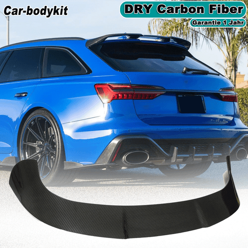 Dry Carbon Dashspoiler Spoiler Lippe Heckspoiler für Audi RS6 C8 Avant 2019-2023 - Bild 1 von 16