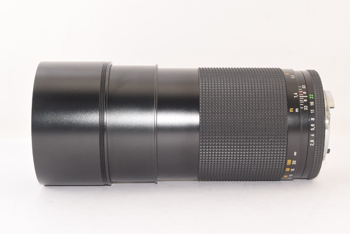CONTAX CARL ZEISS SONNAR T 180MM F2.8 MMJ LARGE APERTURE CONTAX CARL ZEISS SONNAR T 180MM F2.8 MMJ LARGE APERTURE