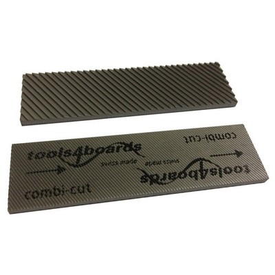 Tools4Boards Combi-Cut Extra Coarse + Medium Professional Ski and 80mm, Grey 