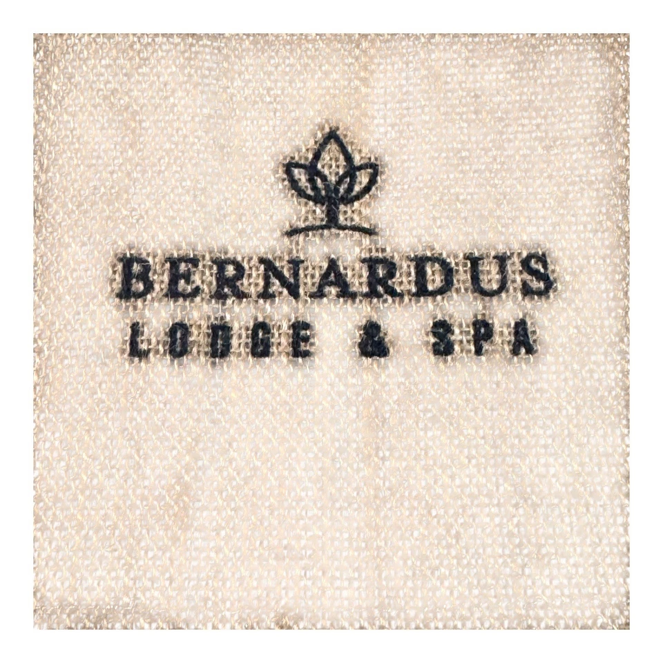 Bernardus Lodge & Spa Suporte para Garrafa de Vinho de Juta Bolsa de Presente Festa de Degustação Marrom - Imagem 2 de 4