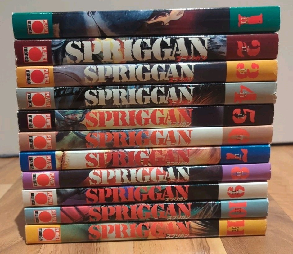 Spriggan Volumen 1-11 - ¡Manga completo! - Planet Manga - ¡Alemán!