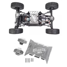 Stainless Axle/Chassis Armor Guards For Axial 1/8 AXP8 Gilamon RC Upgraded Parts