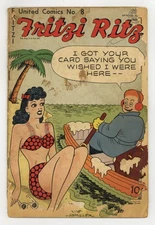 United Comics #8 FR 1.0 1950