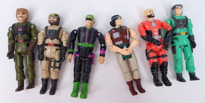 Global Force G.I. Joe Action figuren Paket 90er Toymax Vintage Konvolut Figure