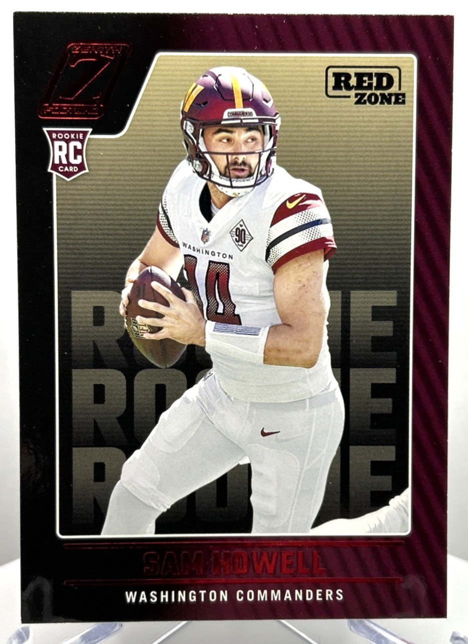 2022 Panini Zenith - Rookie Sam Howell #105 Red Zone (RC)