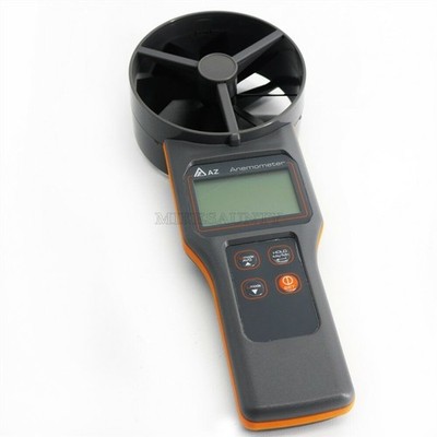 AZ8917 Environmental Testing Equipment Handheld Anemometers With 10Cm Vane lm