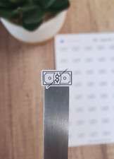 No Spend Icon Stickers for Planners, Calendars and Agendas  Finance Stickers
