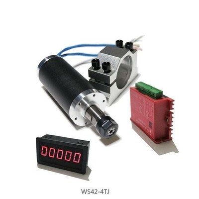250W high speed brushless Spindle Motor +Mount Bracket+Tachomete+Power Supply *t