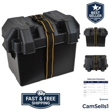 Secure Your Marine Battery: PowerGuard 24 Vented Battery Box with Strap Included