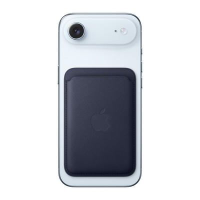 Apple iPhone Leather Wallet ネイビー Amazon.co.jp: Apple MagSafe対応iPhoneファインウーブンウォレット