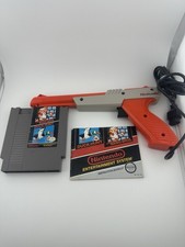 NES Duck Hunt/Super Mario Bros & Orange Zapper & Manual