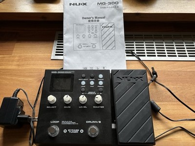 NUX MG-300 Multi-Effektprozessor Gitarrenpedal, praktisch neu, mit Netzteil.