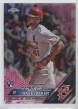 2016 Topps Chrome Pink Refractor Jeremy Hazelbaker #110 2u3