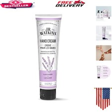Natural Lavender Hand Cream - Hydrating Shea Cocoa Butter Moisturizer 3.3oz