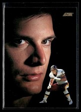 1991 Score Dream Team IP Auto No COA Jim Lackey Atlanta Falcons #683