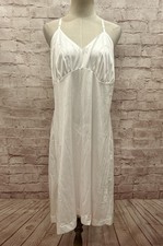 VINTAGE Indera FIGURFIT FULL SLIP SIZE 40 White Antron Nylon