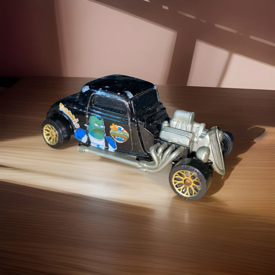 NICE RARE Matchbox Mattel '33 1933 Ford 3 Window Coupe Black - Image 2 of 4