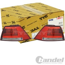 2x TYC HECKLEUCHTE RÜCKLEUCHTE LINKS/RECHTS passend für VW GOLF VII