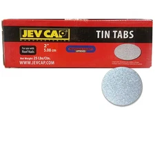2" ROUND GALVALUME TIN TAB DISCS 25lb | TIN200