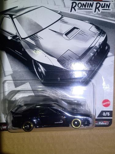 Hot Wheels Premium Car Culture Ronin Run Mazda RX7 FC Car - Black Chase 0/5 - 第 2/3 張圖片