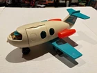 VINTAGE 1972 Fisher Price Little People AIRPLANE Airport Jet Toy