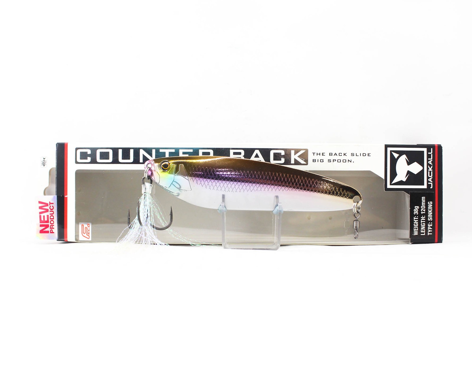 Jackall Spoon Counter Back 38 grams Sinking Lure Kyoya Wakasagi (9902)