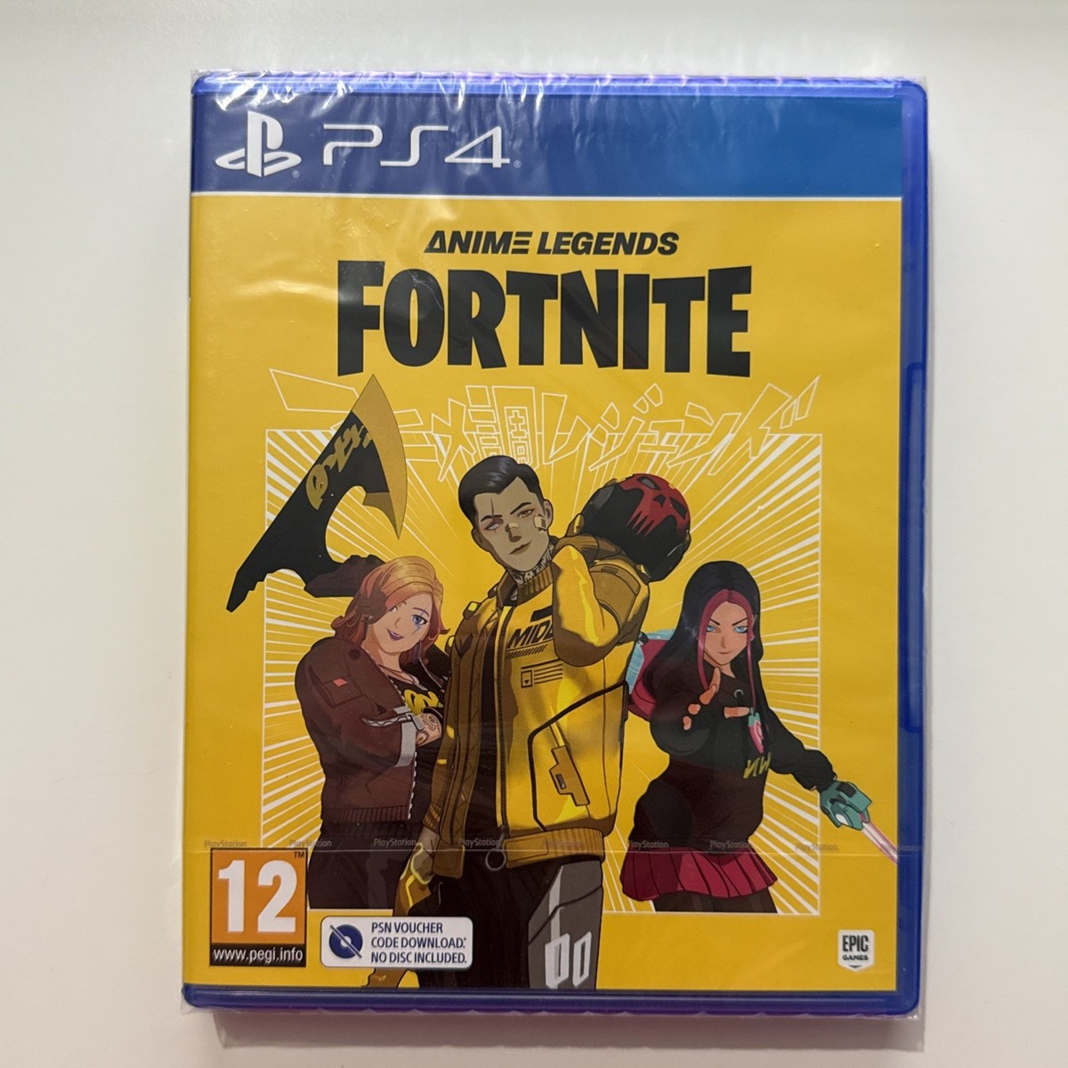Fortnite Anime Legends (Code in Box) PS4 New Sealed PlayStation